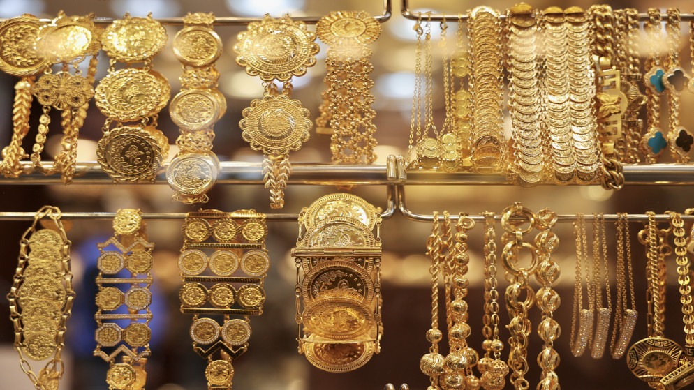 95.5 دينار سعر الذهب عيار 21 بالسوق المحلية