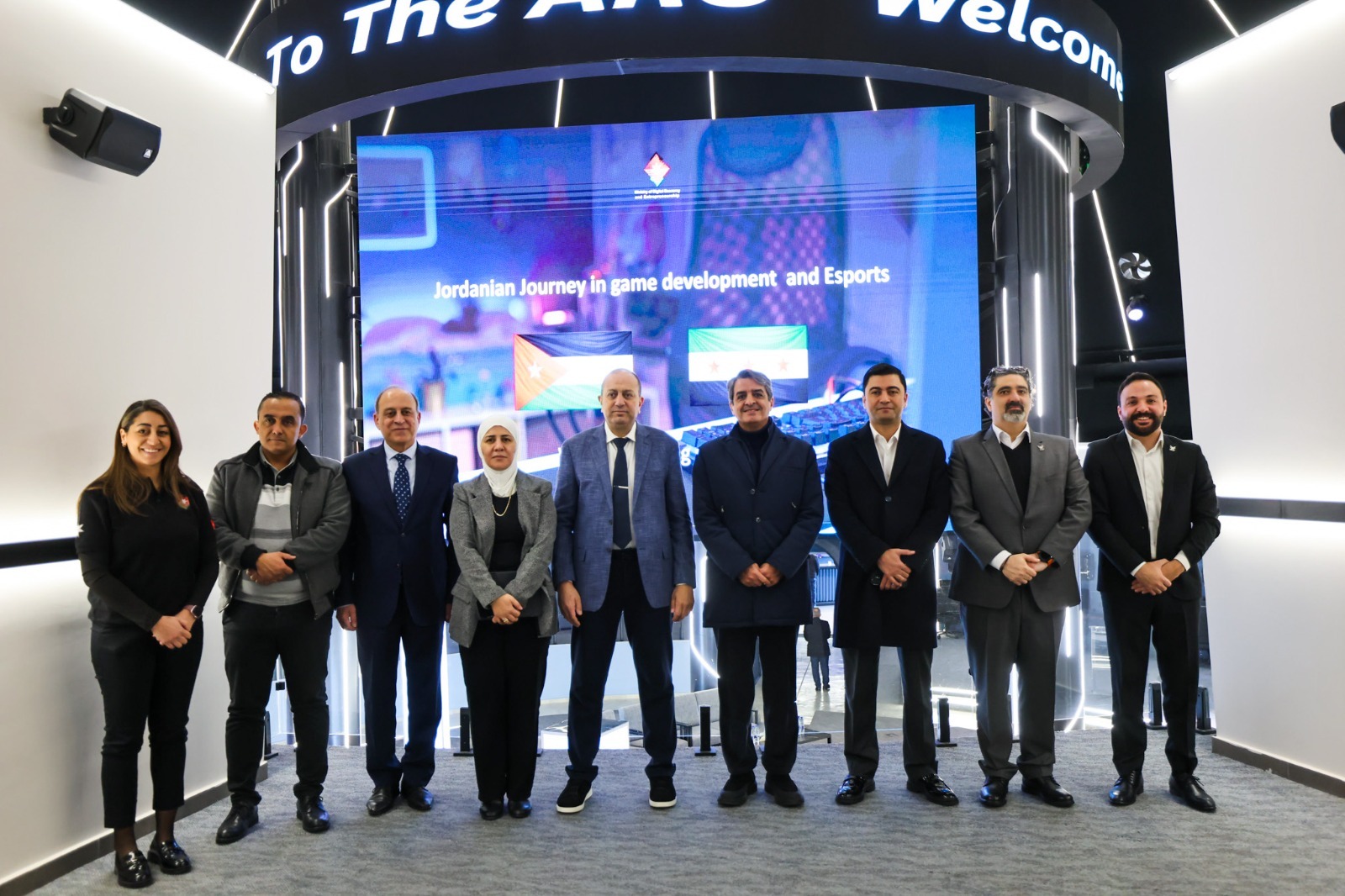 مركز التأهيل و التدريب للرياضات الإلكترونية  يستضيف وزير الشباب السوري