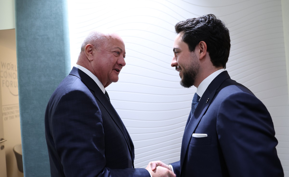 Crown Prince meets with Austria chancellor in Davos