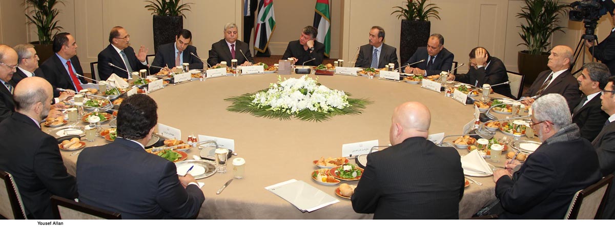 الملك: القطاع الخاص شريك اساسي في عملية التنمية