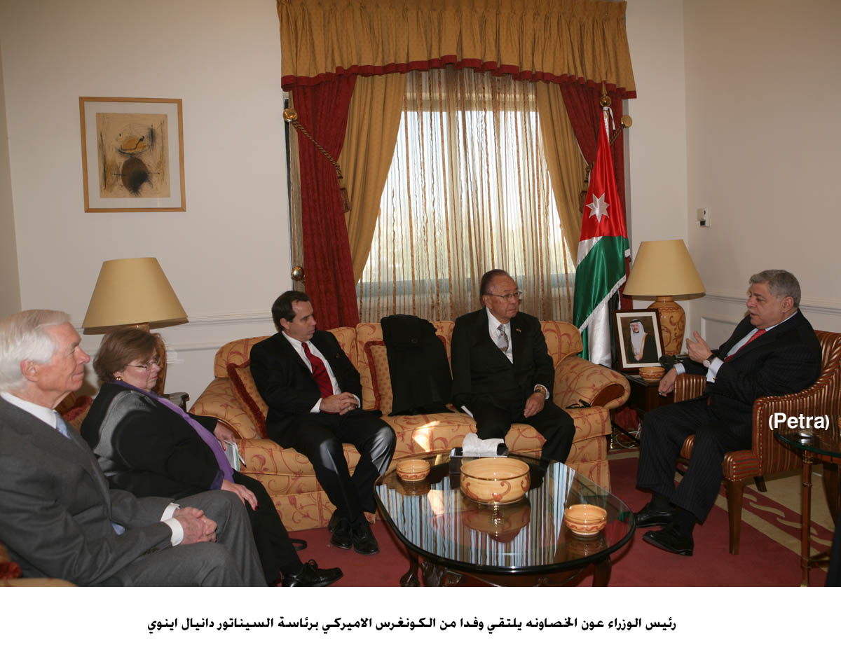 الخصاونه يلتقي وفد الكونغرس الاميركي