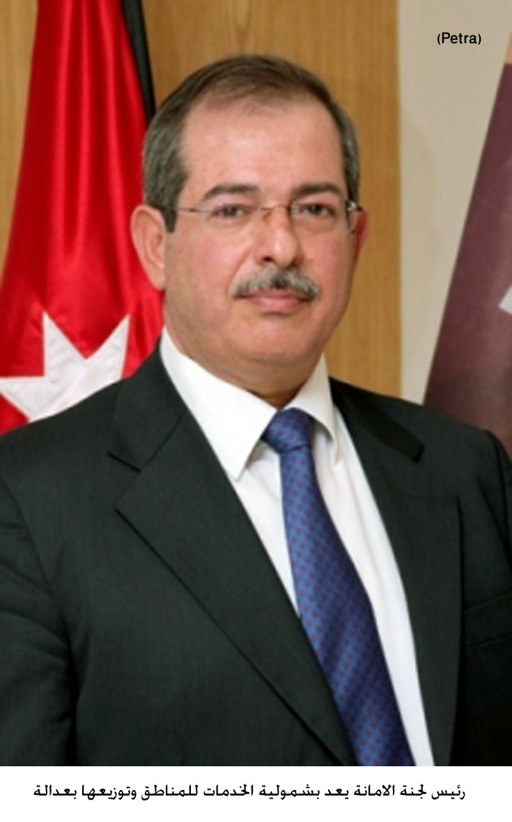 رئيس لجنة الامانة يعد بشمولية الخدمات للمناطق وتوزيعها بعدالة