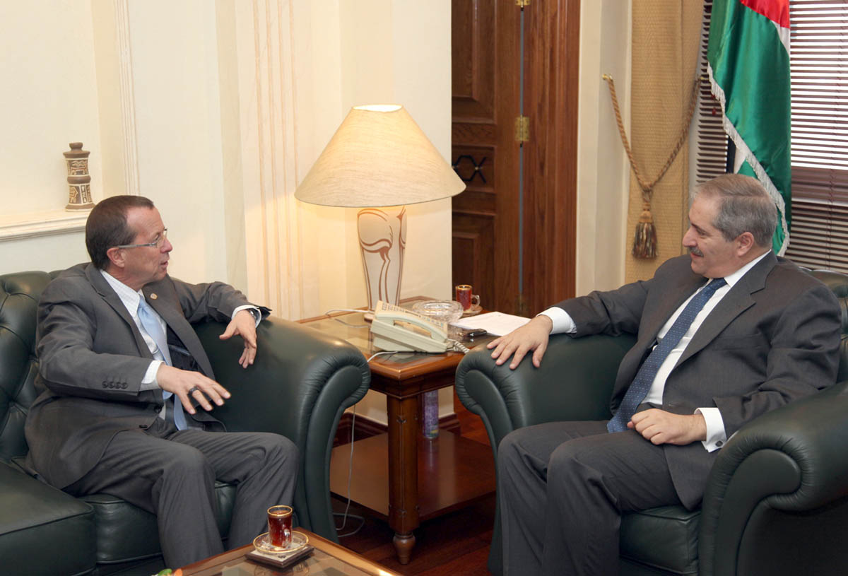 جوده يلتقي الممثل الخاص للامين العام للامم المتحدة في العراق