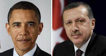 اوباما واردوغان يبحثان الازمة السورية والملف النووي الإيراني