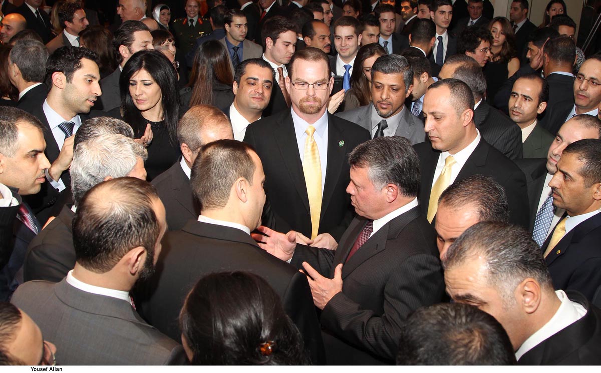 الملك يلتقي الجالية الأردنية في الولايات المتحدة الأميركية