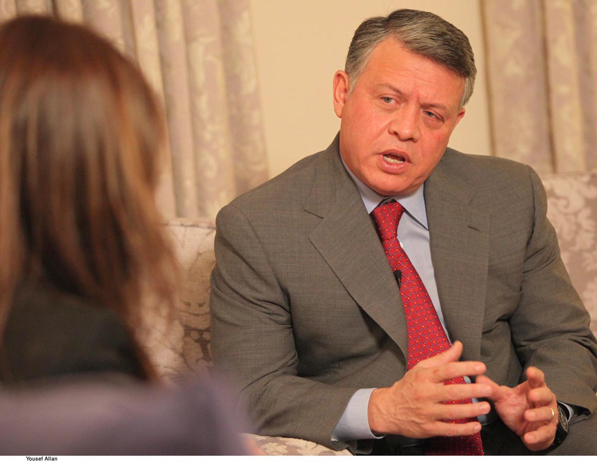 الملك لـ (سي إن إن): الوضع في سوريا معقد جدا ولا حل بسيطا له