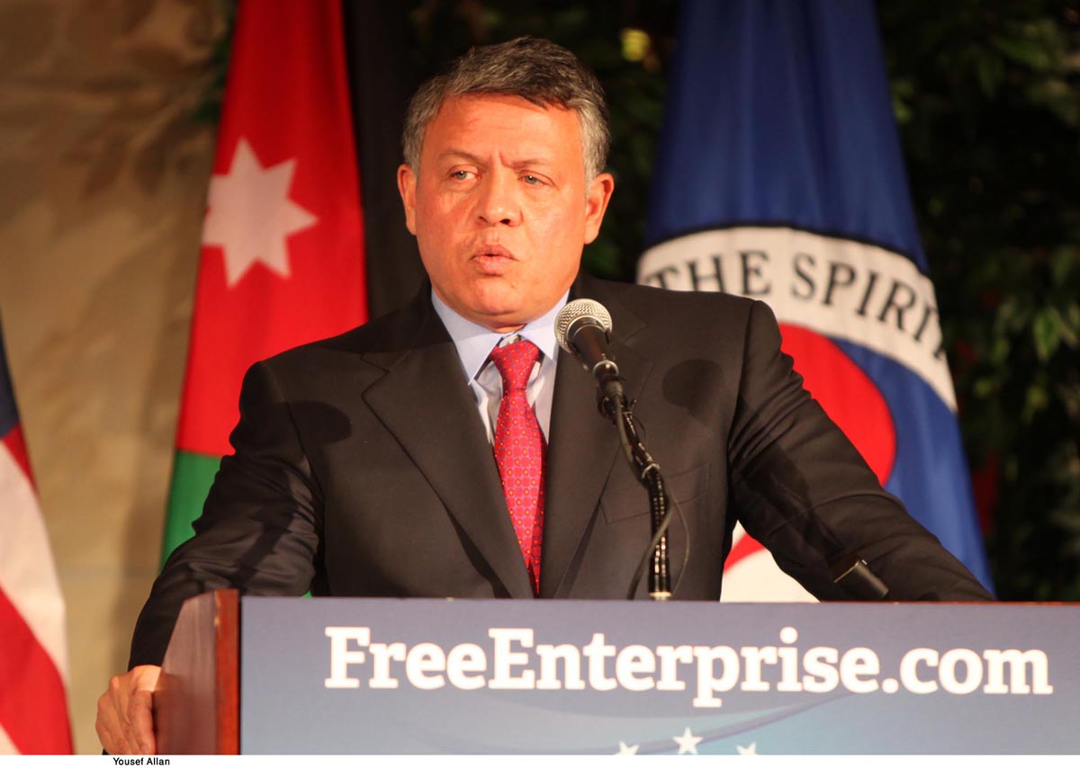 الملك يؤكد تميز العلاقات الاقتصادية الأردنية الأميركية ..