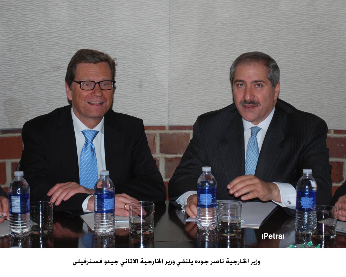 Jordan, Germany discuss Mideast peace talks