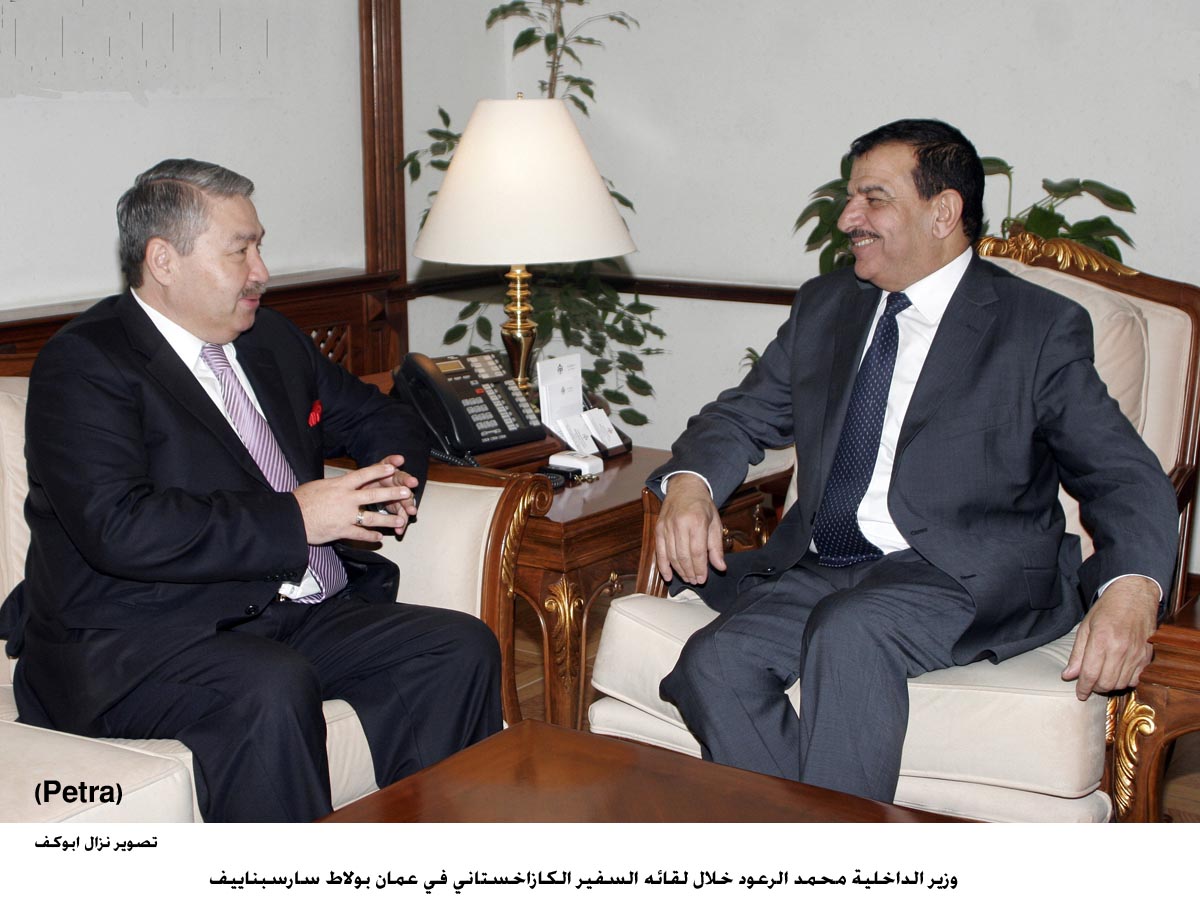 Jordan, Kazakhstan discuss signing anti-terrorism cooperation agreement