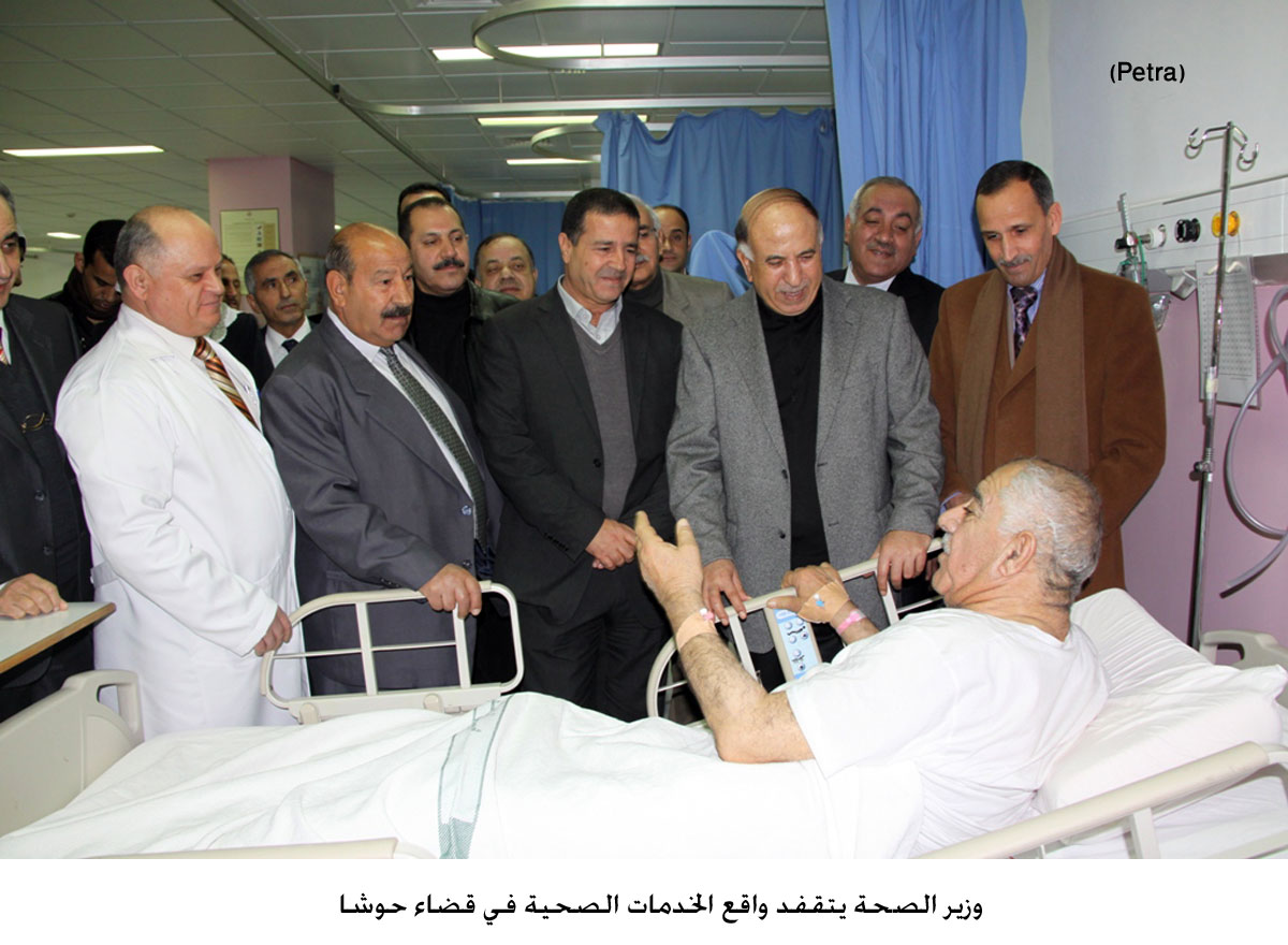 وزير الصحة يتقفد واقع الخدمات الصحية في قضاء حوشا