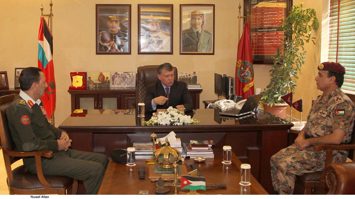 King visits Command of Joint Special Operations