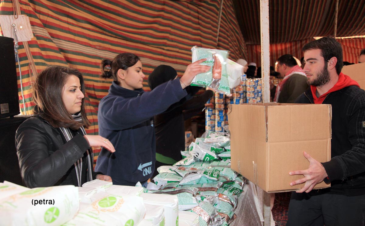 الجمعية الخيرية الشركسية تحتفل بعيد ميلاد الملك