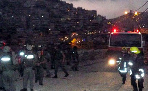 قوات الاحتلال تحاصر حي البستان في سلوان