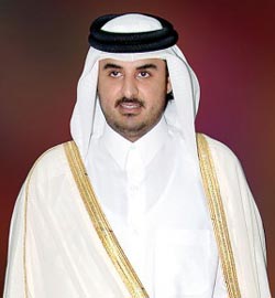 ولي عهد قطر يصل الى عمان في زيارة الى الاردن