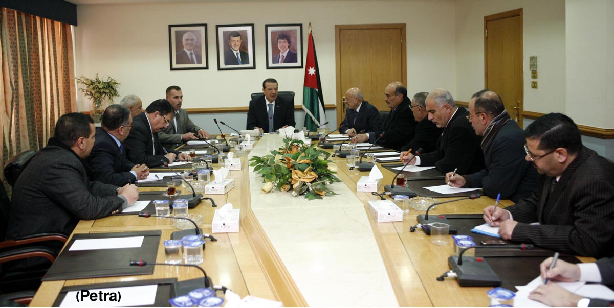 الدغمي يلتقي تيار المتقاعدين العسكريين الوطني الأردني