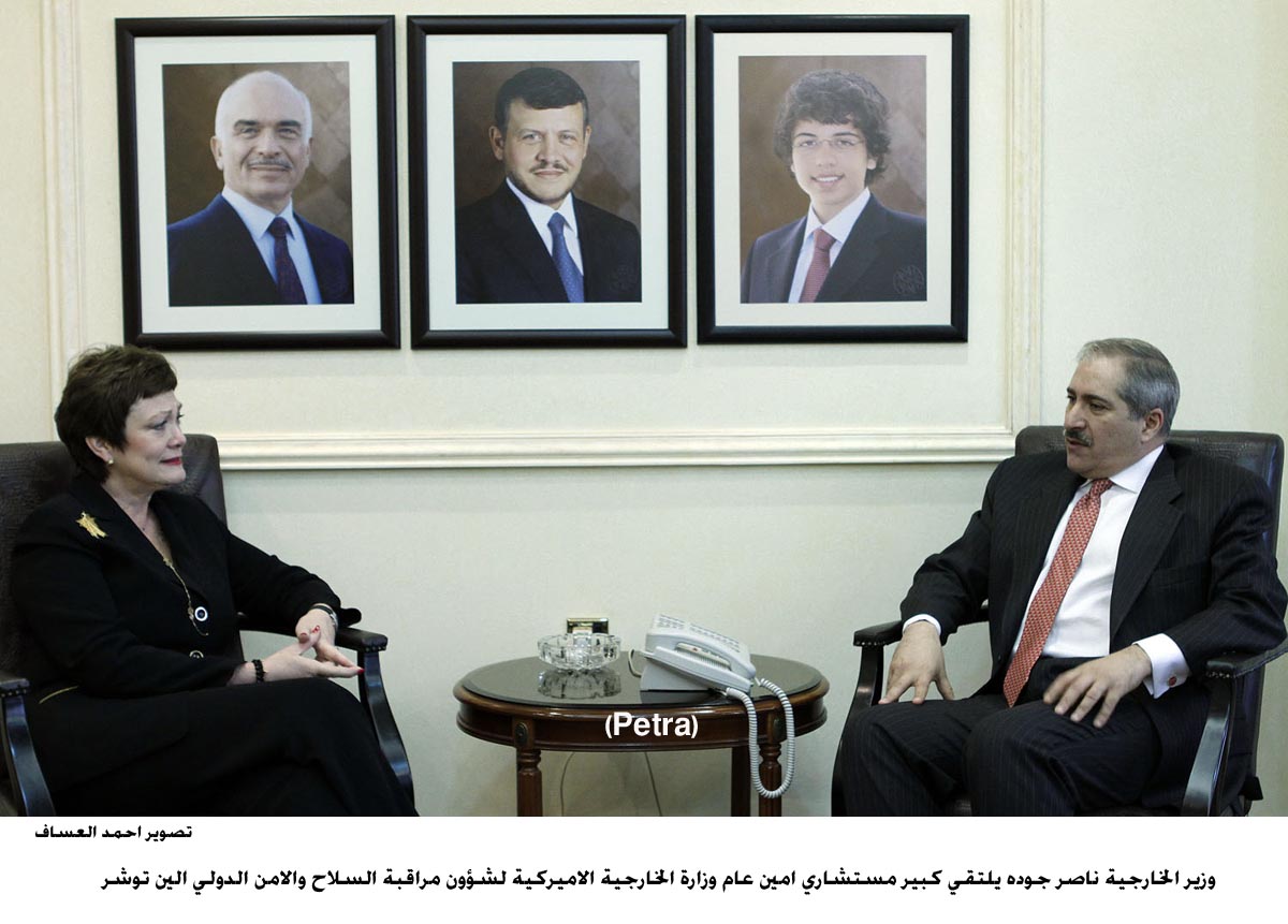 جوده يلتقي مسؤولة في الخارجية الاميركية