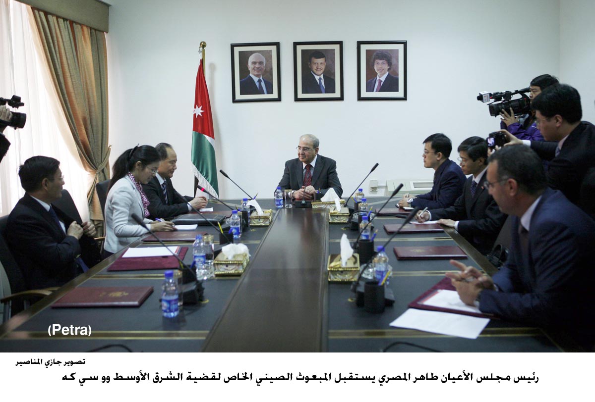 Senate President meets Chinese Middle East envoy