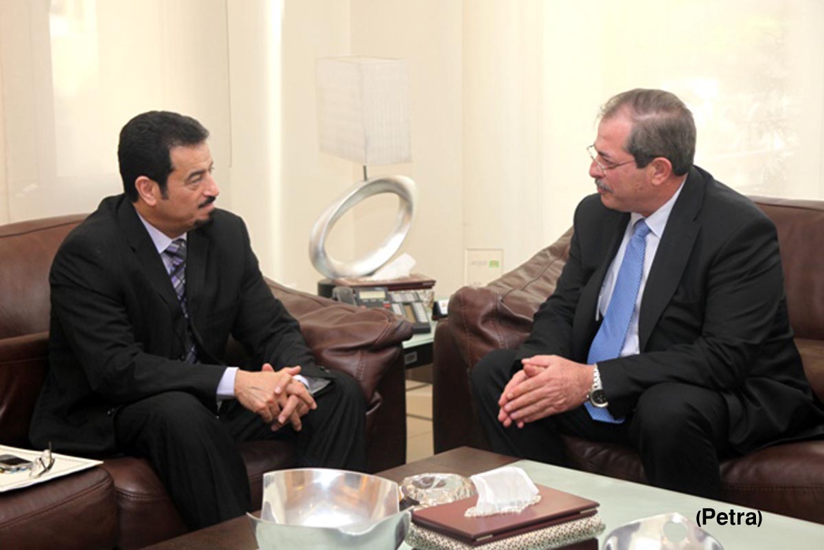 رئيس لجنة أمانة عمان الكبرى يلتقي السفير الكويتي