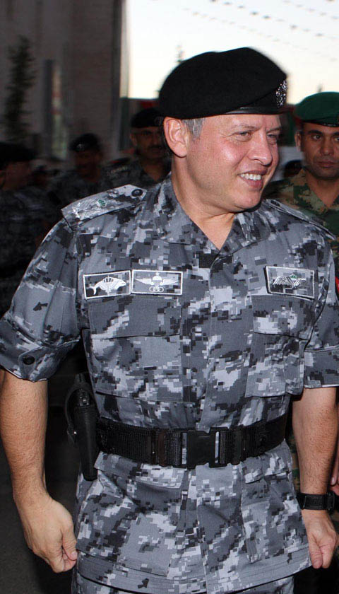 King inaugurates Gendarmerie buildings