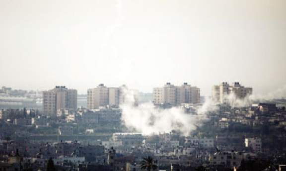 استشهاد فلسطينيين في غارة اسرائيلية على غزة