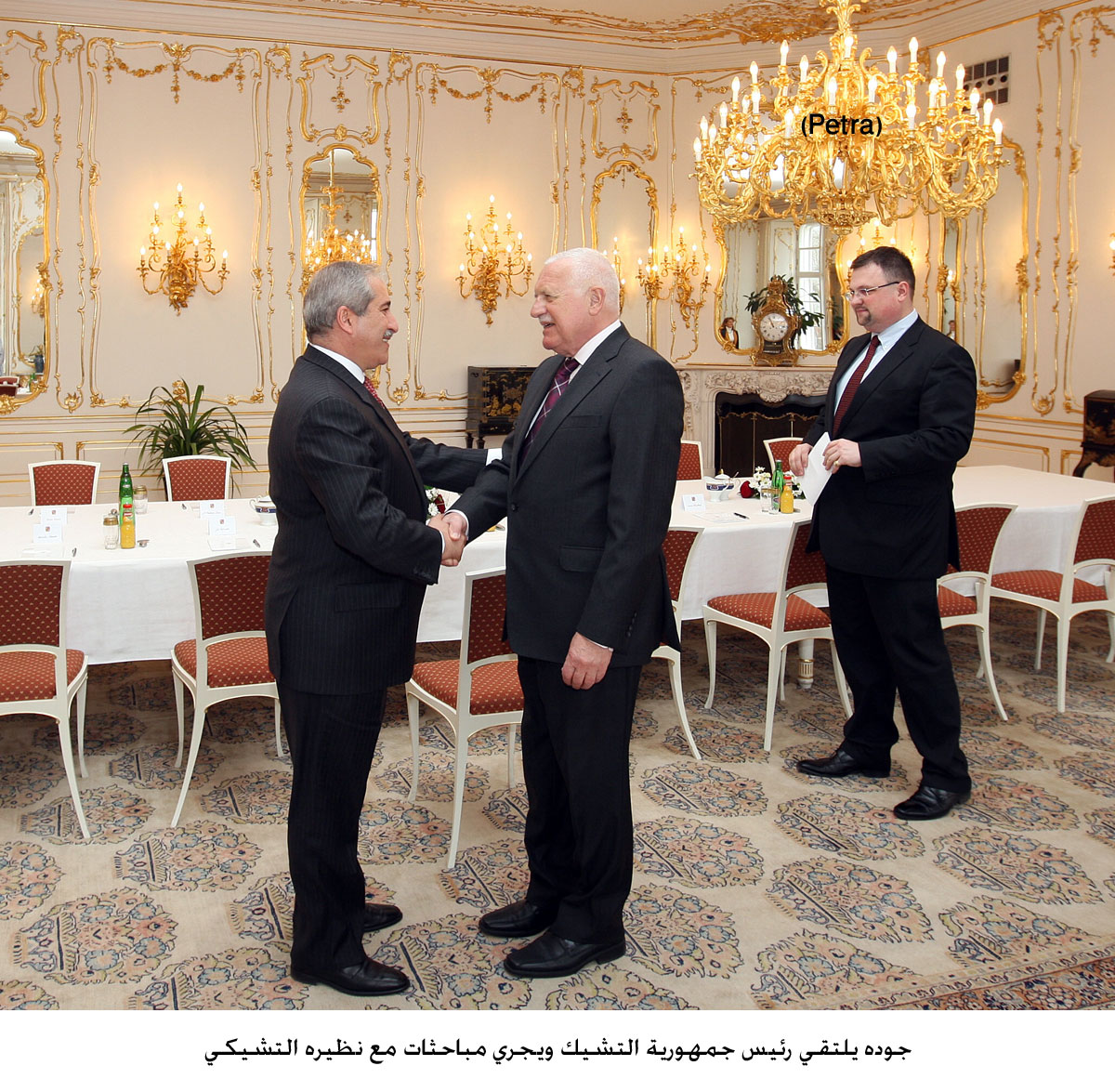 Czech president: "Jordan is an oasis of stability in Mideast"