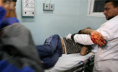 اصابة طفل برصاص الاحتلال شرقي رفح