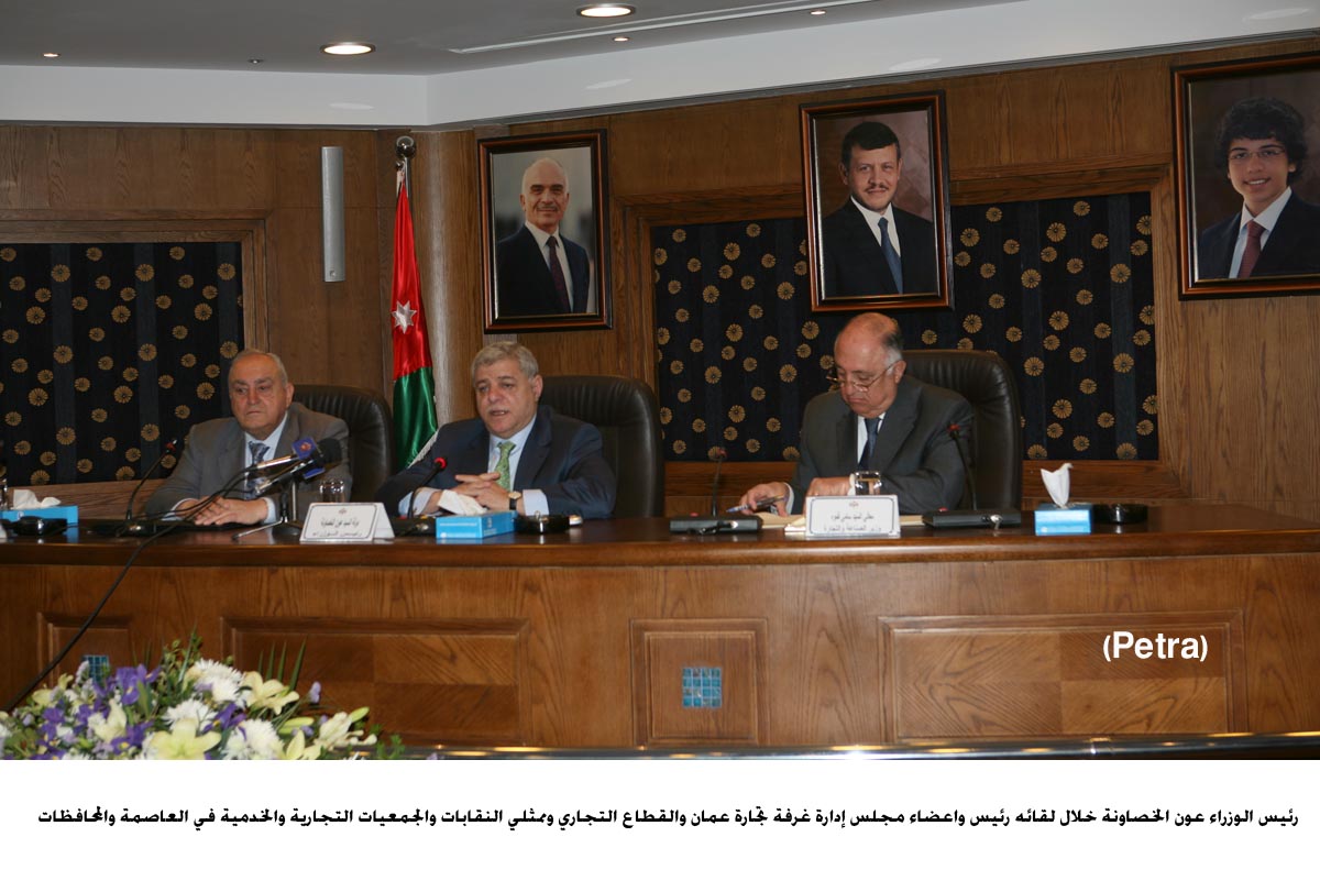 الخصاونه يعد بإمكانية إجراء دراسة لقانون المالكين والمستأجرين مع مجلس النواب