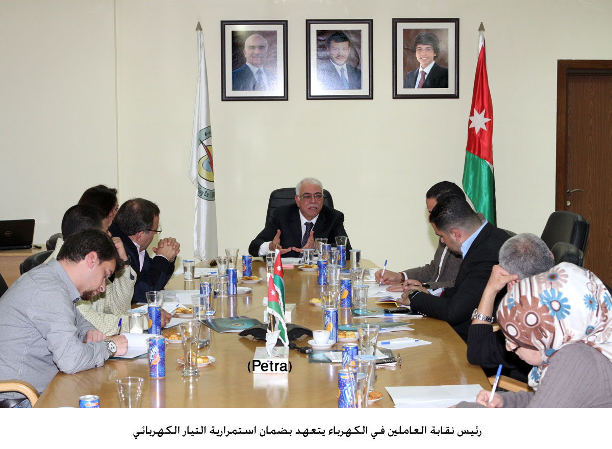 رئيس نقابة العاملين في الكهرباء يتعهد بضمان استمرارية التيار الكهربائي