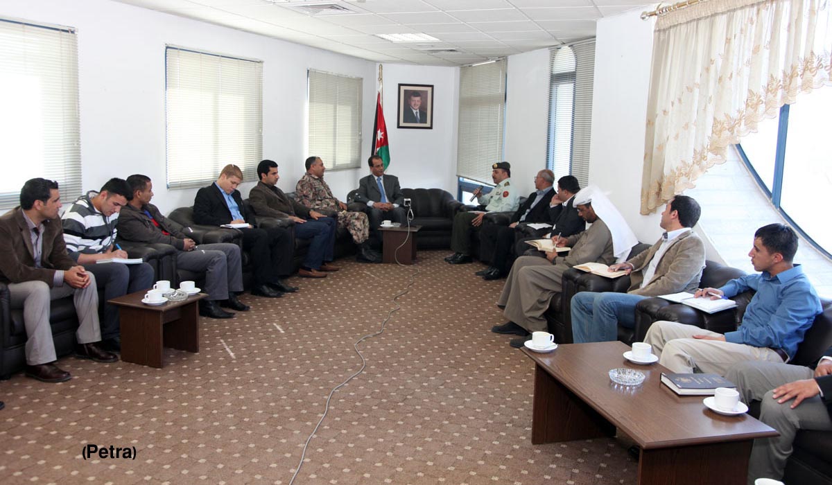 بدء دورة الإعلام التأسيسية لضباط مدرسة الاستخبارات العسكرية في بترا