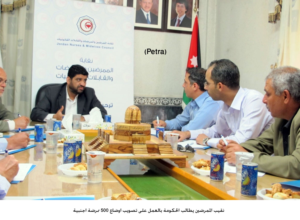 نقيب الممرضين يطالب الحكومة بالعمل على تصويب اوضاع 500 ممرضة اجنبية