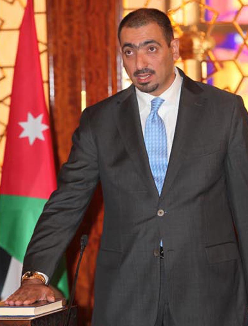 Jazi sworn in before King as justice minister