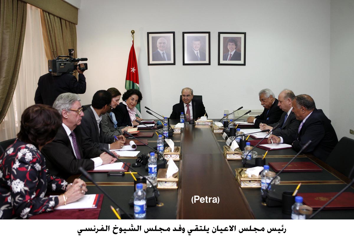 Senate President meets French Senate delegation