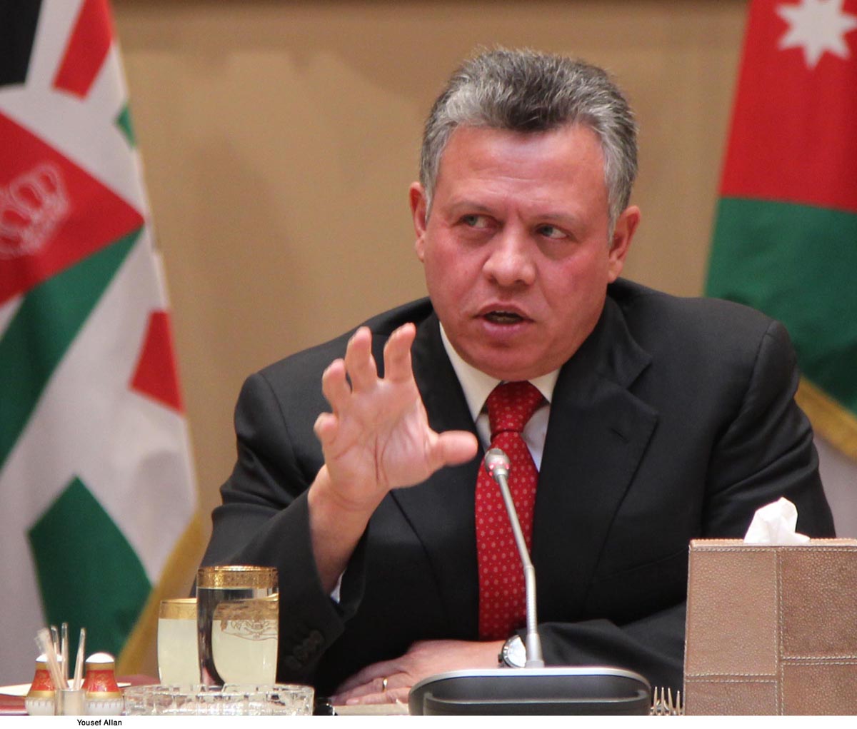 الملك يجتمع مع سفراء الاتحاد الاوروبي