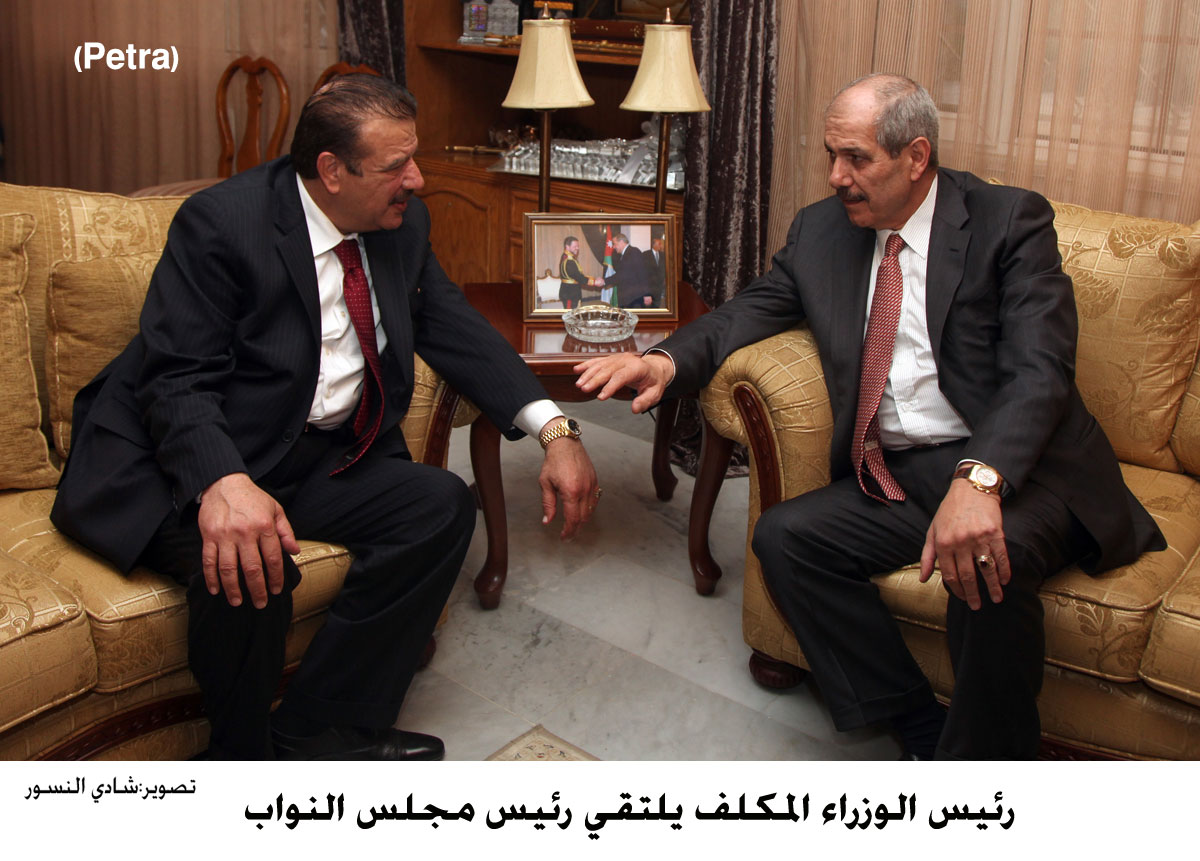 رئيس الوزراء المكلف يلتقي رئيس مجلس النواب