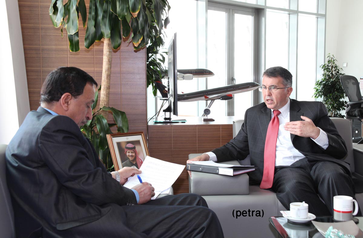 الدباس : المؤشرات التشغيلية في الملكية تتعافى وانظمة الحجز تظهر نموا كبيرا لموسم الصيف