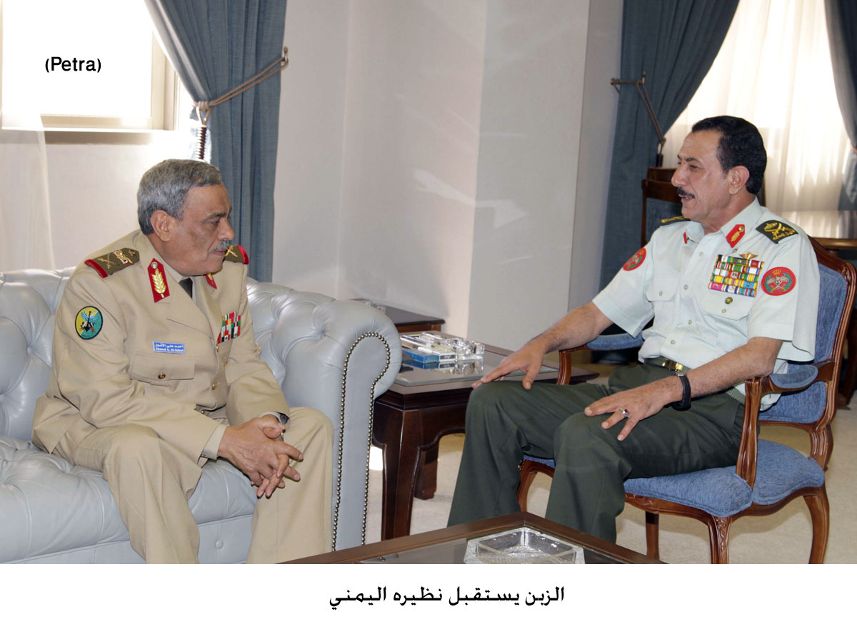 الزبن يستقبل نظيره اليمني