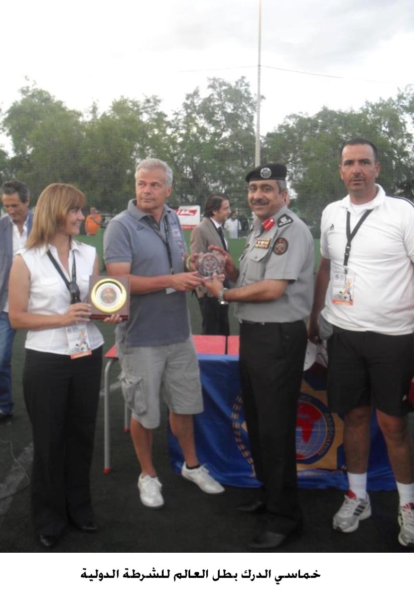 خماسي الدرك بطل العالم للشرطة الدولية