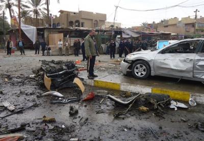 حصيلة نهائية لحادث تفجير انتحاري في العراق