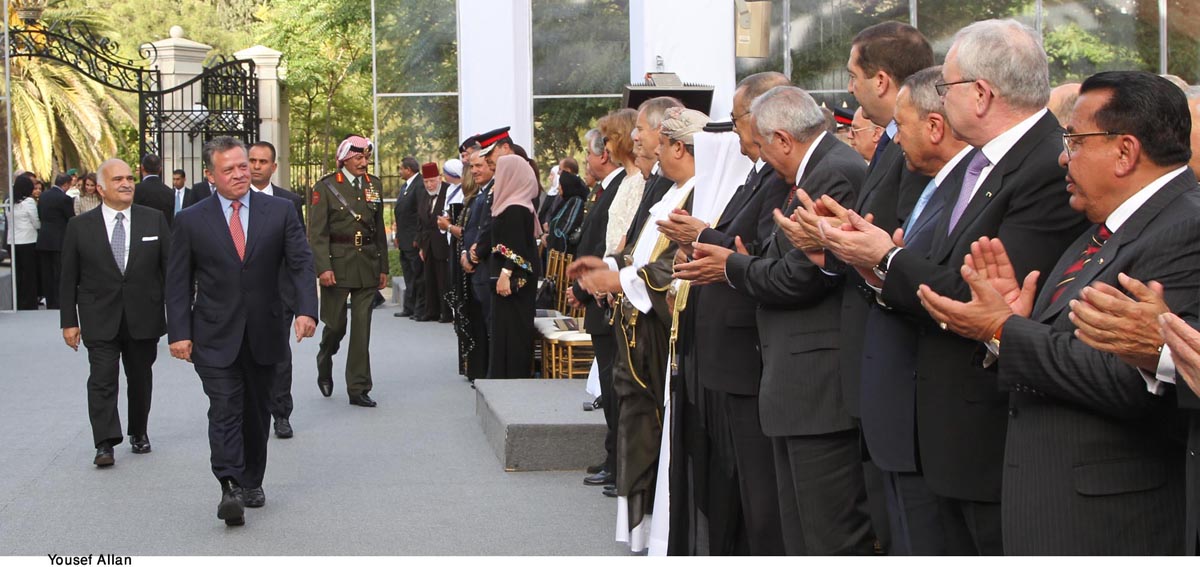 King patronizes Ceremony on Independence Day