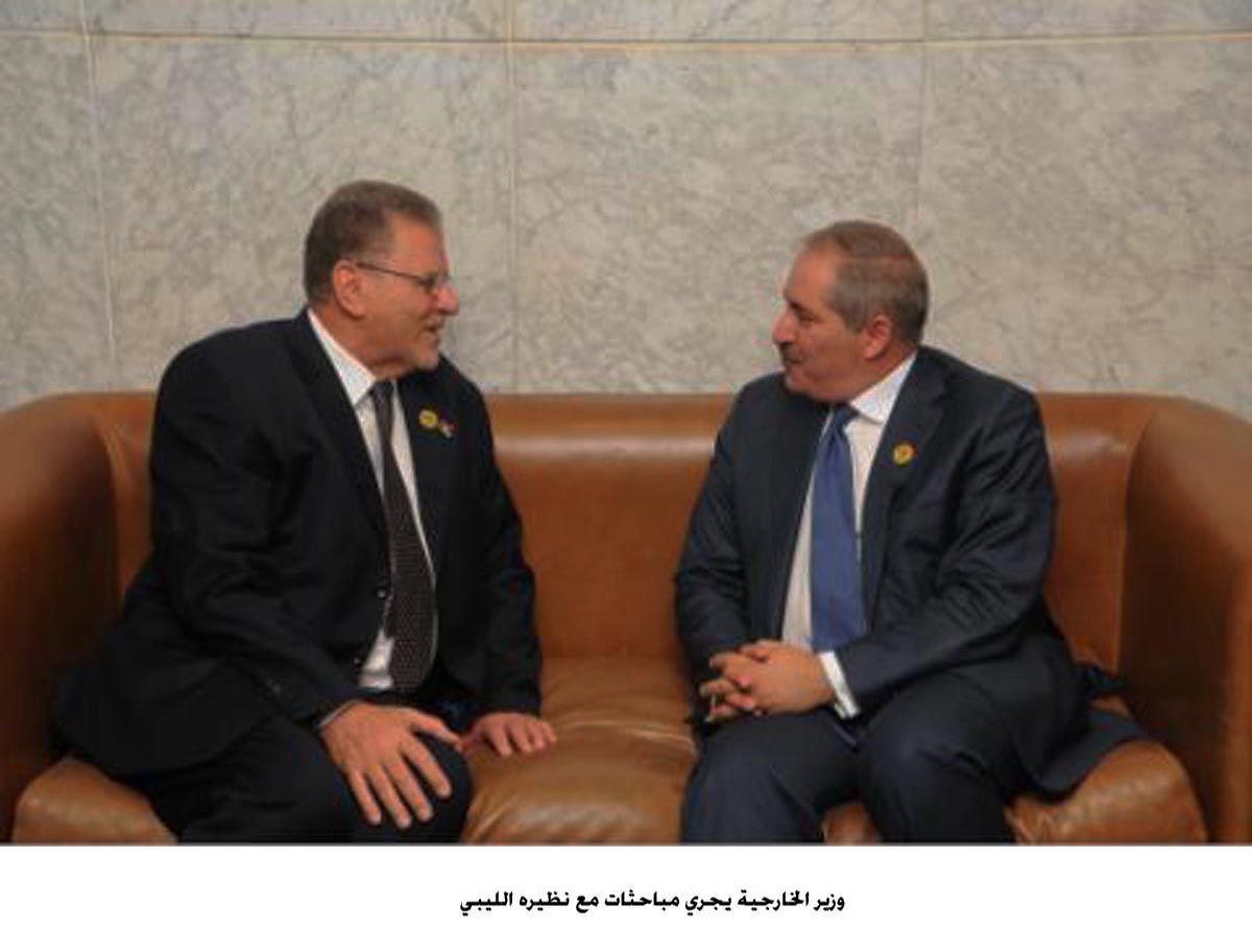 FM discusses closer ties with Libyan counterpart