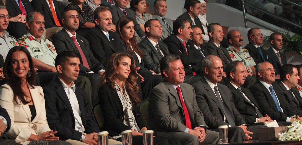 الملك والملكة يرعيان حفل تكريم الفائزين بجائزة الملك عبدالله الثاني للياقة البدنية