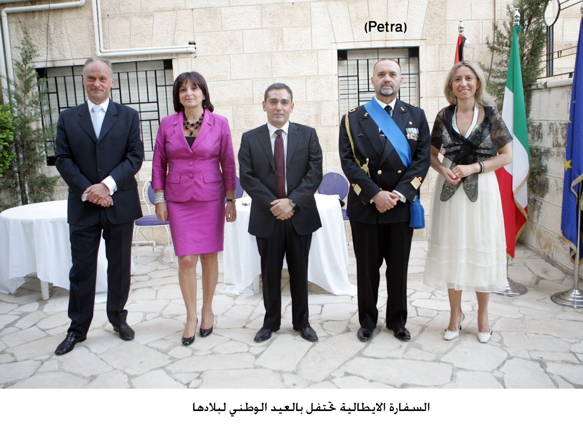 السفارة الايطالية تحتفل بالعيد الوطني لبلادها