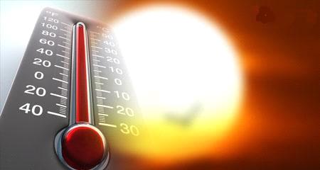 استمرار تأثير الموجة الحارة على المملكة