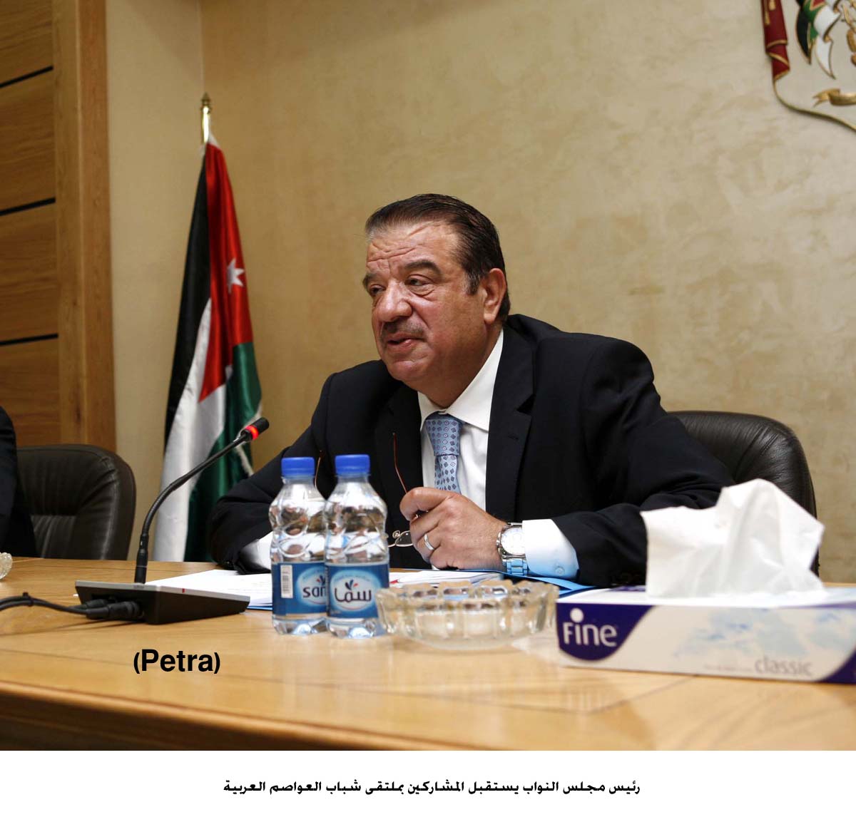 رئيس مجلس النواب يستقبل المشاركين بملتقى شباب العواصم العربية