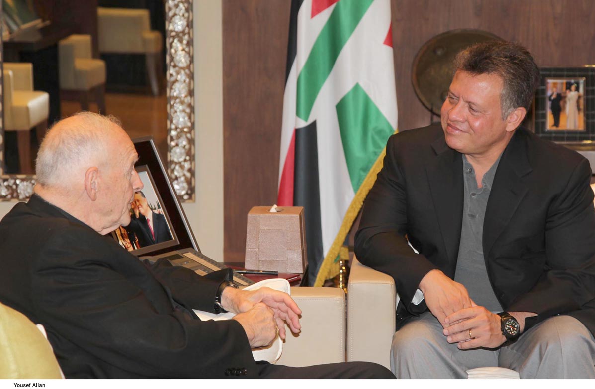 King receives U.S. cardinal, stresses coexistence