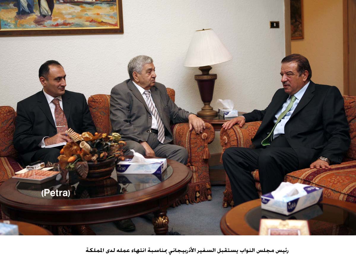 House speaker meets Azeri ambassador