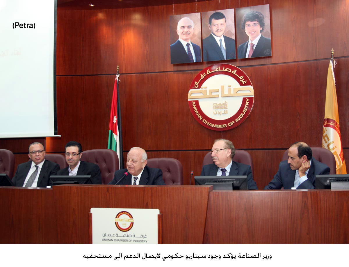 وزير الصناعة يؤكد وجود سيناريو حكومي لايصال الدعم الى مستحقيه