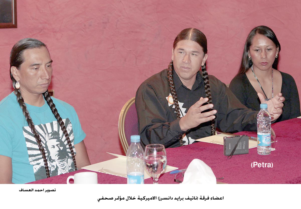 استعراض راقص لموروث الهنود الحمر بمهرجان جرش غدا