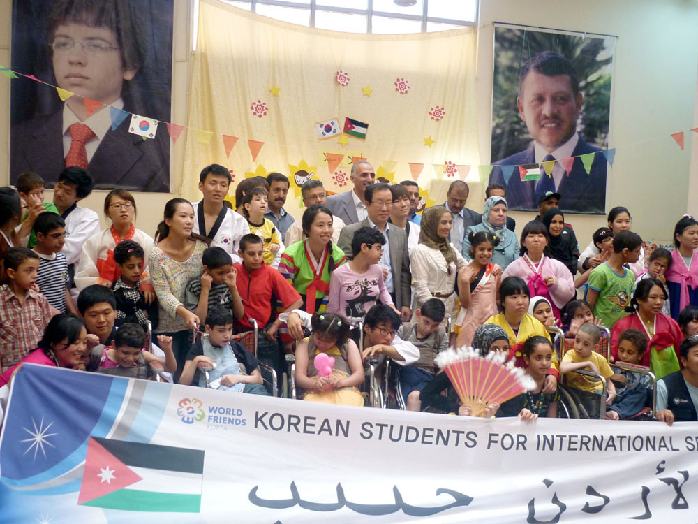 اختتام فعاليات الاسبوع الكوري لتدريب وتأهيل المعوقين في الرصيفة