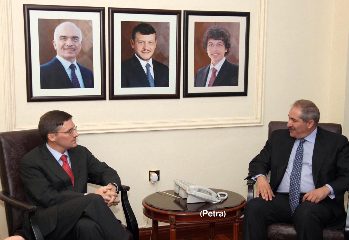 جودة يبحث العلاقات الثنائية مع مساعد وزير الدفاع الاميركي